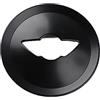 uvcany MINI R55-R61 Copertura del pannello centrale del volante, Adesivo per volante per Mini Cooper One/S/JCW Serie R R55 R56 R57 R58 R59 R60 R61(Nero lucido)
