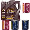 Diederichs 10 l olio motore MANNOL Energy 5W-30 2 X Motor Doctor + Motor Flush