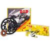 GENERIC Kit Trasmissione Catena Corona Pignone DID Compatibile Honda Transalp 600 700 1989 2010