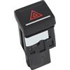 YFQAZXSW Pulsante interruttore luci di emergenza for auto for Golf 7 MK7 5GG953509, materiale ABS, installazione diretta, ricambio for VW