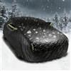 JPDEDIAN Telo Copriauto Anti-Grandine per Range Rover Vogue(L322),Copertura Completa Impermeabile e Traspirante Esterno Imbottito,Dell'Auto Anti-Neve Anti-Vento Anti-UV(Nero)