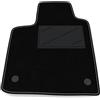 Somer Car Tappetino Auto SOLO LATO GUIDA 1pz compatibile con Renault Twingo 2 2007-2014 | 1 tappeto su misura in moquette