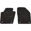 Motohobby Set di tappetini anteriori in velluto per Skoda Fabia III (dal 14) - 2 pezzi - su misura