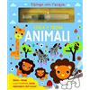 JOYBOOK Cerca e trova animali. Dipingo con l'acqua. Con pennarello ad acqua