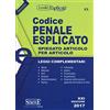 Edizioni Giuridiche Simone Codice penale esplicato. Spiegato articolo per articolo. Leggi complementari