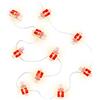 goobay 60249 - Catena luminosa a 10 LED con mollette/clip a LED per immagini polaroidi/catena luminosa per immagini Polaroid da appendere/clip foto decorativa/per 10 immagini