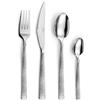 Pradel Essentiel Silex Ménagère 24 couverts Acier Pour 6 personnes, Inox | Servizio di posate da 24 pezzi per 6 persone, acciaio inox 18/0, finitura standard, acciaio inox