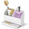 Umbra Porta Spugna e Pompa per Sapone, Bianco