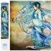 DIAMOND DOTZ Pracht Creatives Hobby DD15-014 - Principessa di drago Diamond Dotz, scintillante diamante da personalizzare, ca. Dimensioni: 85 x 67 cm, per dipingere con i diamanti