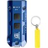 Nitecore TIP3 Portachiavi in metallo con diverse temperature di colore (blu)