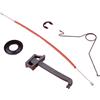 LIWaaGe Adatto for Hus 362 365 371 372 Motosega Linea 'acceleratore Molla dello starter Asta Rondella Kit E-clip di ricambio