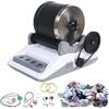 KUASHDBC Rock Tumbler Machine - Lucidatrice for pietre fai da te con timer da 7 giorni, smerigliatrice elettrica rimovibile, kit for lucidare le gemme for principianti