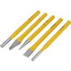 Aexit Master Mechanic Hex Shank Cold Cape Taper Pin Punches Scalpello Set strumento 5pcs ID: 176733