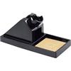 Septoolshop Supporto per saldatore con spugna per ferri serie 936 e temperatura variabile, struttura in ABS resistente al calore, base rimovibile (936B + spugna)