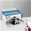 Generic Macchina lucidatrice per gioielli da 200 W, macchina multifunzione da tavolo con velocità regolabile per lucidatura di rocce e gioielli, 110 V/220 V, 8000 giri/min