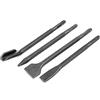 Aexit Square Special Direct System PLUS Shank Flat, Point 10' 'U-Shape Bit Concrete Set scalpello 4 in 1 ID: 653951