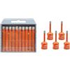 BGTEC Set di Punte Diamantate 10 Pezzi da 8 mm & 5 pezzi 6mm per legno, plastica, mattoni, piastrelle, vetro