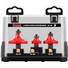 Freud 89 - 100 3-piece Round over and Beading router bit set, 89-152 1W, 1V