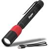 Energizer X400 - Mini torcia a LED ricaricabile, resistente all'acqua, 400 lumen, luce da lavoro a LED per strumenti meccanici (cavo USB incluso)