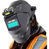 Générique Cappuccio di saldatura a oscuramento automatico - Scudo di colore vero da 11,02 pollici | Casco PC LCD - Maschera di saldatura solare ricaricabile con display dimmer automatico per il lavoro d
