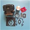 DORFEY Kit cilindro Om36 da 38 mm adatto for Efco Oleo-mac Om Emak 436 Sparta 36 37 Om38 Trimmer Zylinder W/pistone anello Pin clip di montaggio