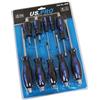 US PRO Tools 4598 - Set di 10 cacciaviti Phillips e a taglio