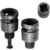 haierr Set punte per trapani Quartet lavorazione del legno Chuck 1/2 Drill Chuck Adapter Converter Drill Chuck Adapter per trapano a percussione/conversione chiave inglese 1/2-20UNF-With_Anti-screw