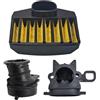 UHESWQ Misura for HUSQVARNA 362 365 371 372 Motosega Sostituire Il Filtro Dell'aria Pulitore Collettore di Aspirazione Boot Gomito Kit
