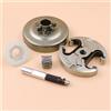 AOLUOER Gruppo cuscinetto tamburo pignone frizione passo 7 denti .325 for H//u//s//q//v//a//r//n//a 340 345 350 445 450 pompa olio moto con ingranaggio a vite senza fine