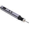 Topiky Mini Utensile Rotante a Batteria, Kit Smerigliatrice a 5 velocità con 7 Accessori, Utensile Rotante a Ricarica Senza Fili di Tipo C per Levigatura, Incisione, Lucidatura, Foratura,