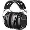 BJKing Cuffie di protezione dell'udito Bluetooth 5.4 con batteria ricaricabile 120H tempo di riproduzione, riduzione del rumore Protezione dell'orecchio, Nero, L