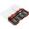 TIMCO Set di punte per cacciavite di precisione - Cacciavite di precisione con punte intercambiabili - 18 pezzi - Ideale per l'installazione e la rimozione di componenti elettrici