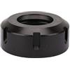 Aolidsive Dado di Serraggio ER32UM, Acciaio Al Carbonio, Forte Potere di Tenuta, Design Leggero, per Fresatura CNC, Compatibile con Portautensili ER40 ER32 ER25 (ER40UM)