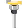 TECKEEN 1/4 di pollice gambo carburo T Slot Groove Top Bearing Spoilboard Surface Router Bit Set Lavorazione Del Legno Cutter Tool Kit