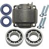 UYTGFO Adatto for Stihl MS180 MS170 018 017 MS 180 170 Motosega Ricambio Cuscinetto Albero Motore Guarnizione Cilindro Base Coppa Con 4 Bulloni Viti