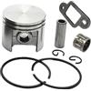 UYTGFO Adatto for STIHL MS250 MS 250 025 Motore Parti di ricambio 1123 030 2000 Kit guarnizione marmitta cuscinetto anello pistone motosega da 42,5 mm