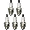 UYTGFO Fit For L7T BM6A BPMR7A RCJ6Y RCJ7Y WSR5F 33cc-49cc Trimmer Blower Replacements Accessory-V003 5Pcs Spark Plug