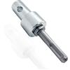 UISKEDS Adattatore per trapano a coclea da pesca sul ghiaccio, SDS Plus a 1/2 filettato senza chiave per trapano elettrico accessori per avvitatore, 1 pezzo