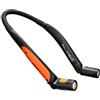 PORTWEST Lampe collier rechargeable par USB Noir/Orange - Electroportatif et machine