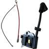 GTWSQQ Kit candela bobina di accensione for Stihl MS180 MS170 018 017 MS 180 170 Motosega Ricambio Strumento Accessori(Ignition Coil)