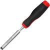 SAfweL 1PC Scalpello for legno piatto Set di utensili manuali Strumento professionale for carpenteria for intagliatori dettagliati di base Sgorbie for falegnami con impugnatura ergonomica (Size : 12mm)