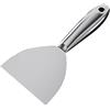 SAfweL 1PC Coltello for riempimento for stampaggio integrale in acciaio inossidabile Coltelli for riempimento in acciaio Coltello for stucco for cartongesso Coltello for stucco Coltello for stucco for pareti