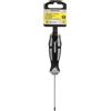 WOLFPACK Cacciavite Torx Inviolabile Acciaio S2 Manico TPR Bimateriale. Misura T09 x Ø 3,0 x 75 mm.