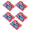 Aumotop Set di 5 Schede Driver PWM Affidabili per Dimmerazione di Strisce LED e Controllo della velocità del Motore, 3,3 V/5 V, Uscita 24, A