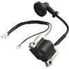 DORFEY 1pc Bobina di Accensione Sostituisce for Motosega Decespugliatore Rasaerba 2 Tempi 52 millimetri Centri Giardino Tagliaerba Parti di Utensili Elettrici