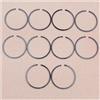 DORFEY Kit di 10 fasce elastiche for pistone da 39 mm x 1,5 mm, adatte for motoseghe H-u-s-q-v-a-r-n-a 236 240 240E 236E 235, ricambio.