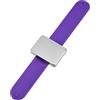 Generic Fascia Polso Magnetica Porta Forcina Raccoglitore di Fermagli per Capelli Regolabile Durevole per Accessori per Parrucchieri Magnete in Gomma Rosso Verde Nero Viola 24 Cm (# 4-Viola)