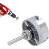 Restokki Set mini mandrino per tornio Versatile autocentrante in acciaio legato per progetti di lavorazione del legno