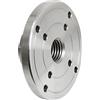 ANNESA Piastra frontale for mandrino for tornio in legno 1 pollice X 8TPI / M18 X 2,5 / M33 X 3,5 Mandrino for fresatura piastra flangia filettata for utensili for tornitura legno (Size : 100mm-M33x3.5)