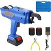 KVTUYC Legatrice per barre d'armatura da 8 mm a 34 mm, avvolgitore automatico per fili con rilascio di nodi, 2 batterie, per gabbie in rete d'acciaio, costruzione di edifici(Blue)